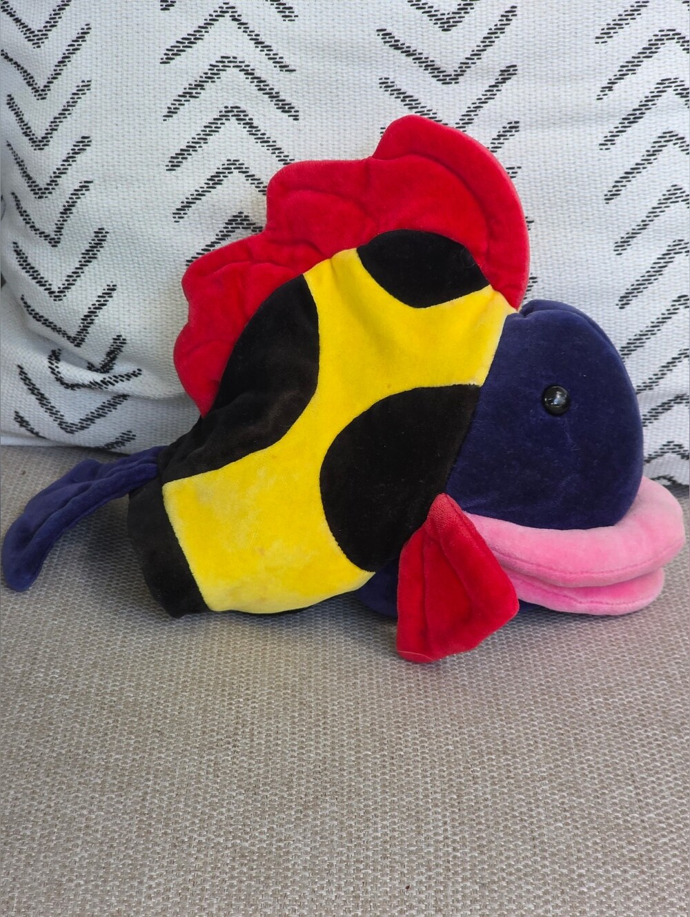 Vintage 1995 The Manhattan Toy Comp- Colorful Hand Puppet